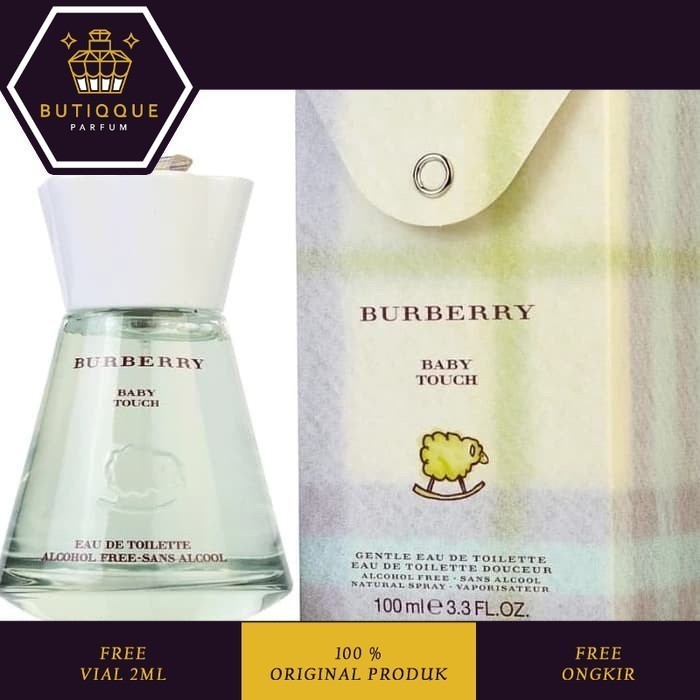 BRRY Baby Touch EDT 100 ML  Box Segel + Batchcode