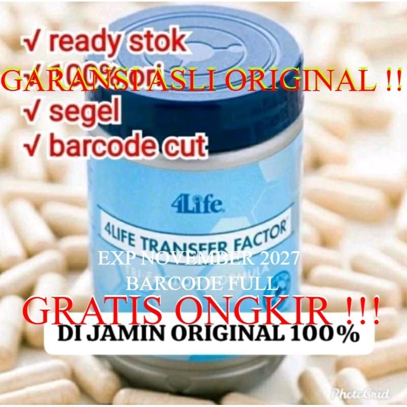 4Life 100%Asli Transfer Factor Formula - Tri Factor Formula Original Asli