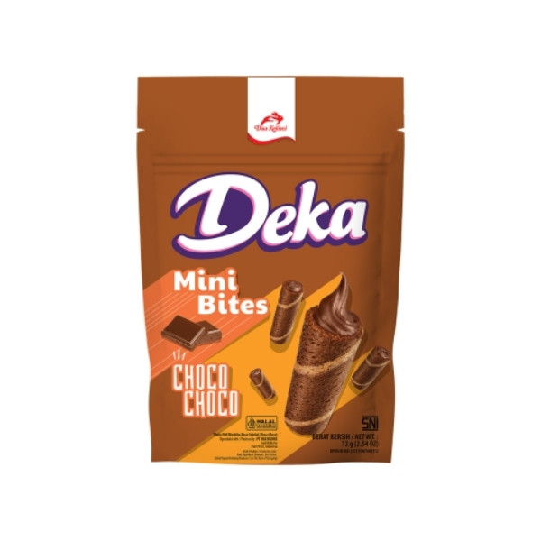 DEKA WAFER ROLL MINI BITES CHOCO 72 GR