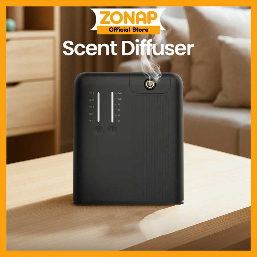 Zonap Diffuser Essential Oil Aromatherapy Bluetooth LCD Display 300ml - AF-10