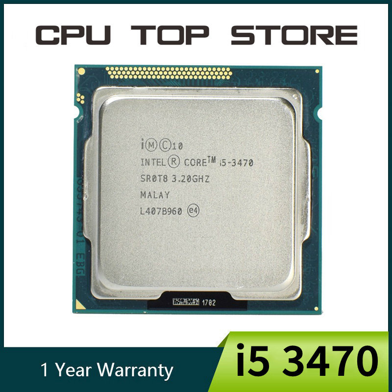 Intel Core i5 3470 3.20GHz Quad-Core LGA 1155 cpu processor