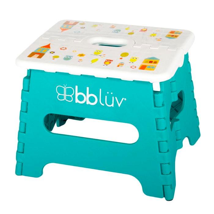 BBLUV Foldable Step Stool - Kursi Lipat Anak - Aqua