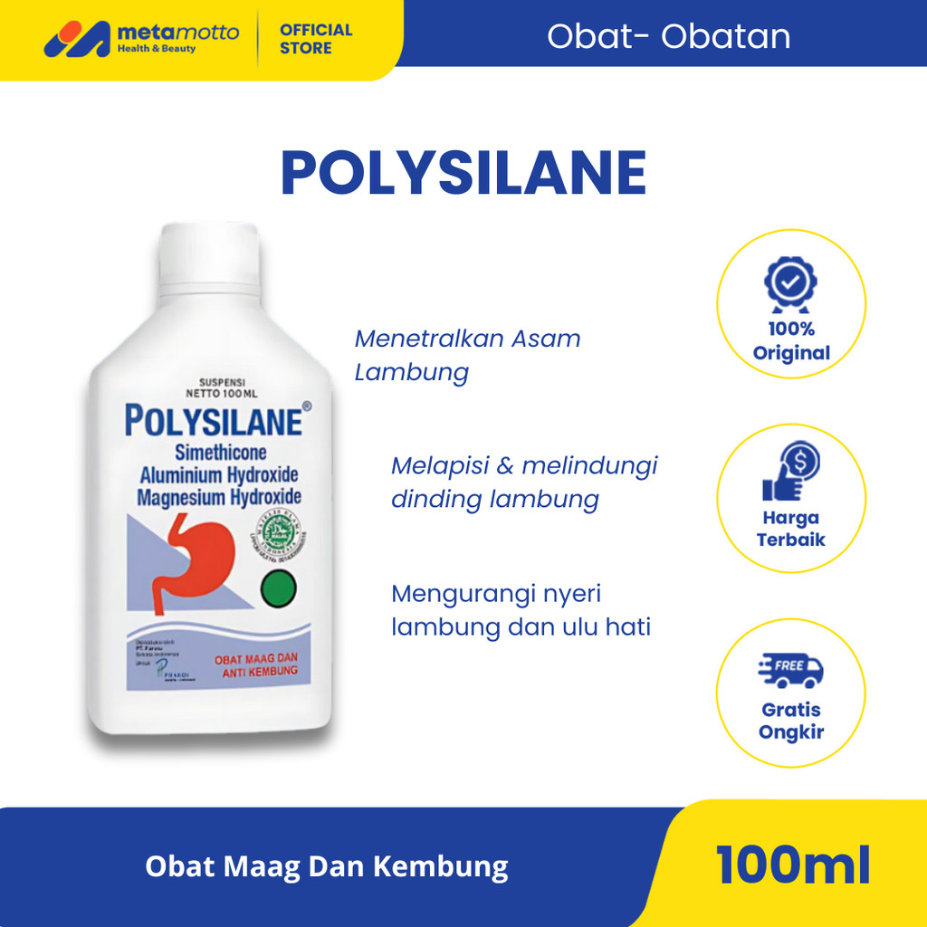 Polysilane Suspensi 100ml - Metamotto Marelan