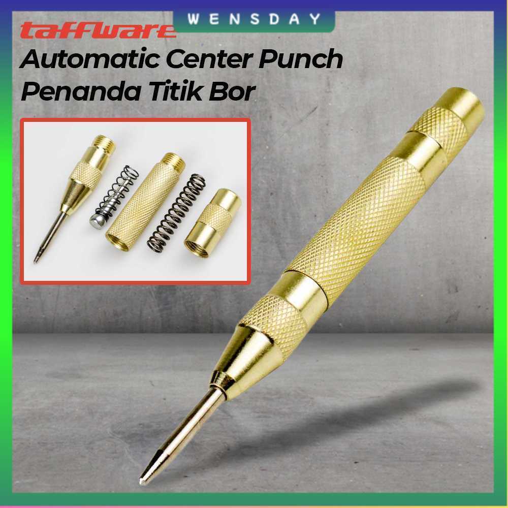 Taffware Automatic Center Punch Penanda Titik Bor