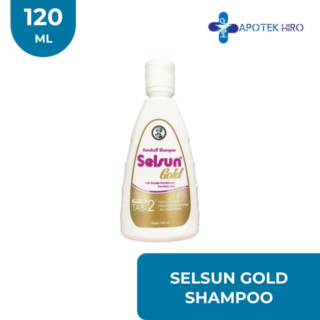 SELSUN GOLD SHAMPOO 120 ML
