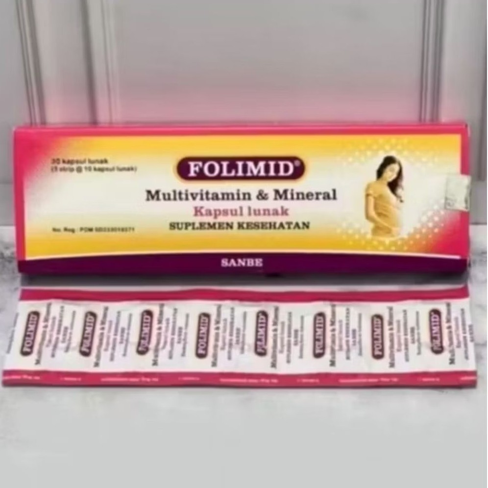 FOLIMID STRIP 10 KAPSUL