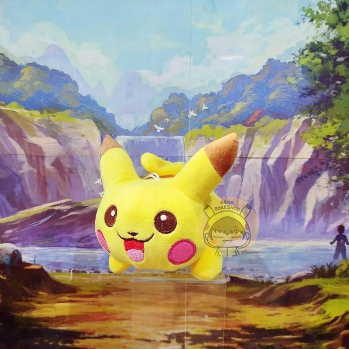 Boneka Pokemon Pikachu - Duduk
