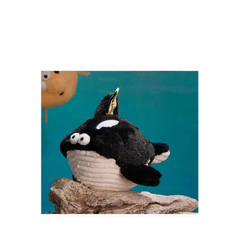 Loga Cute Black Orca - LL6B9101