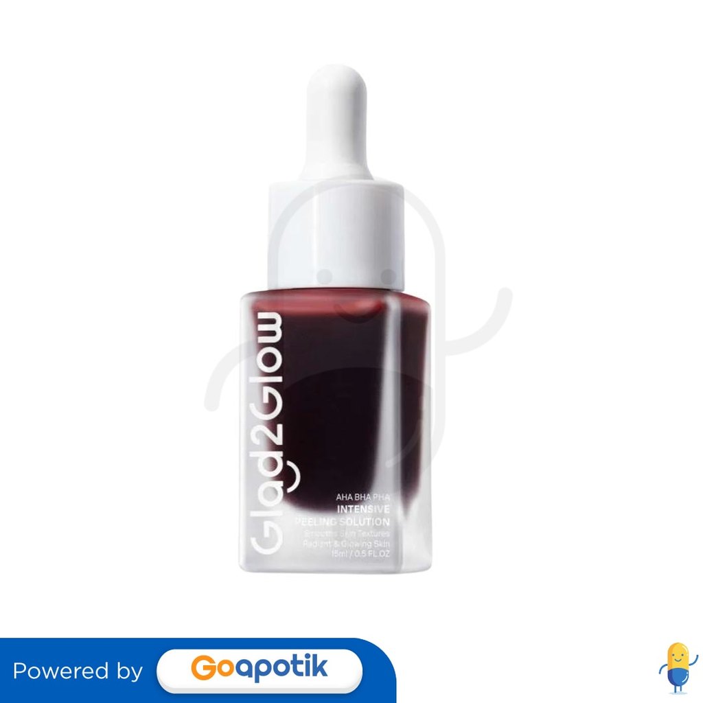 Glad2glow Aha Bha Pha Intensive Peeling Solution 15 Ml Botol