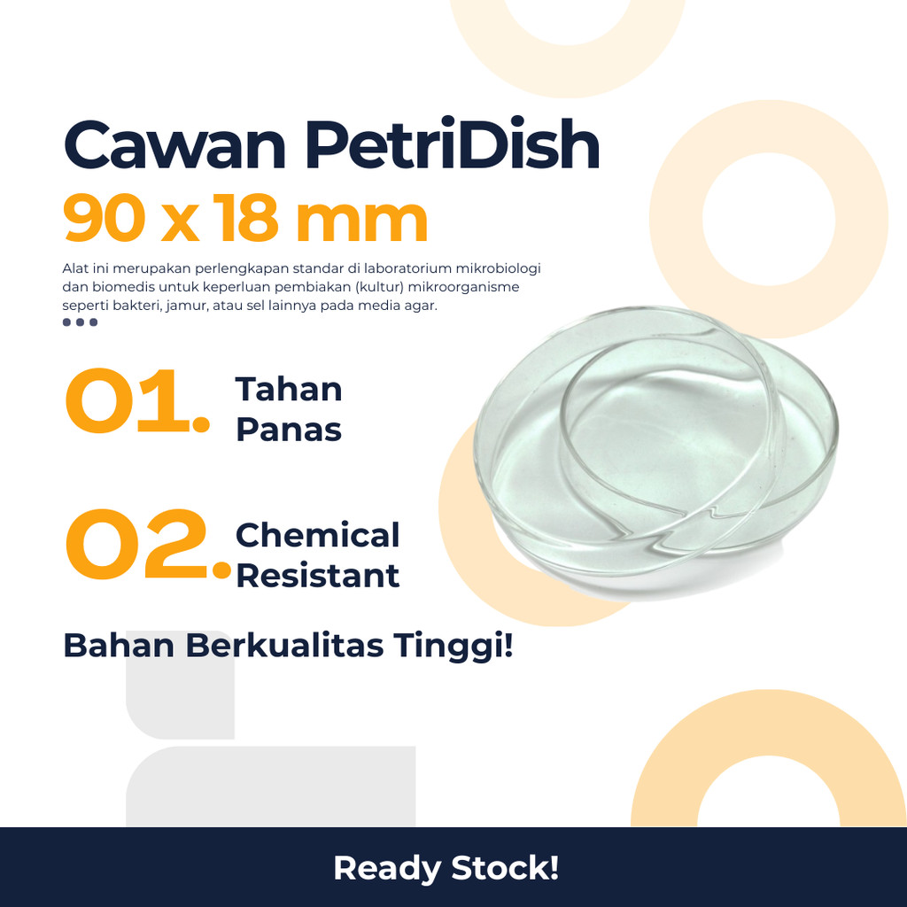 CAWAN PETRIDISH 90X18MM