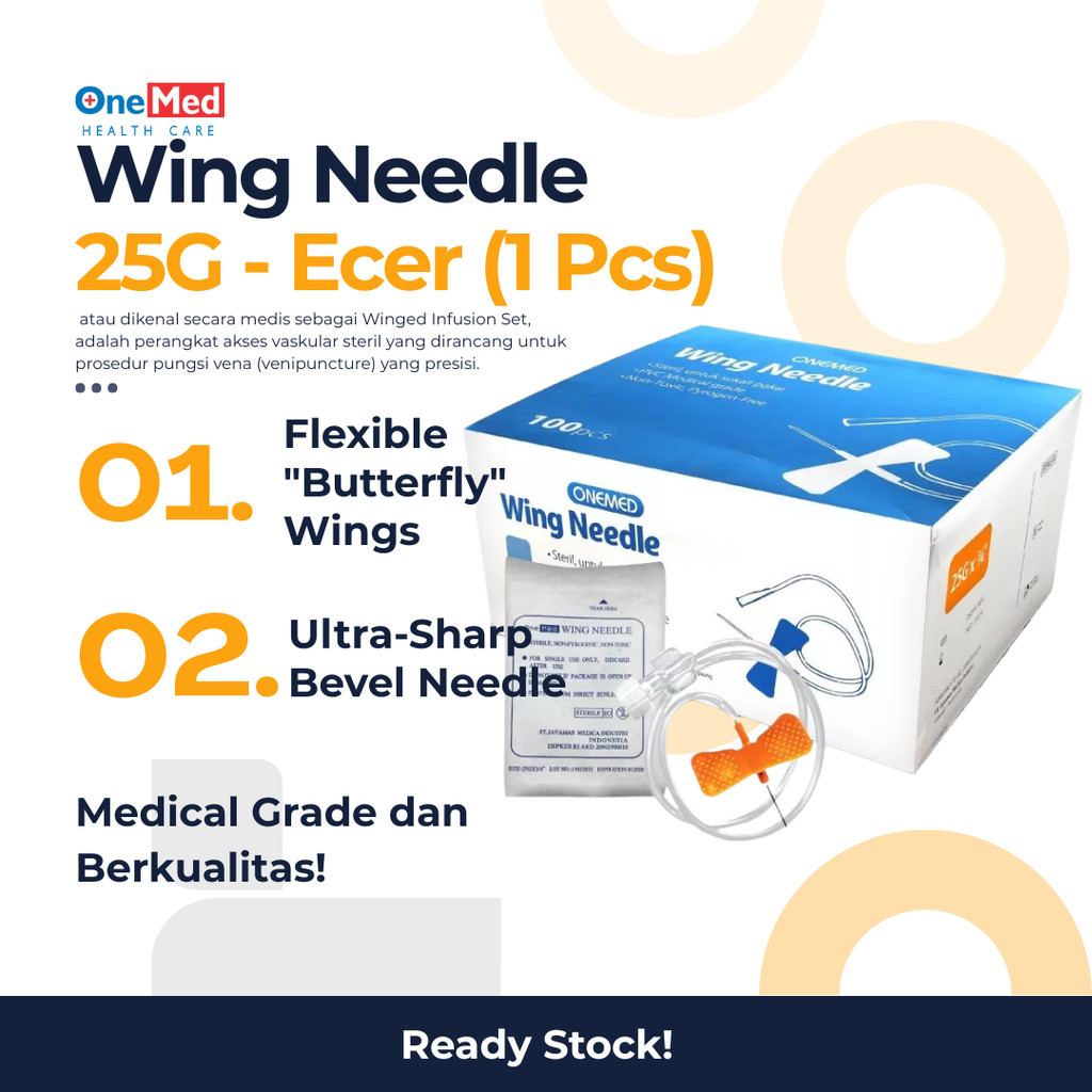 WING NEEDLE 25G ECER OM