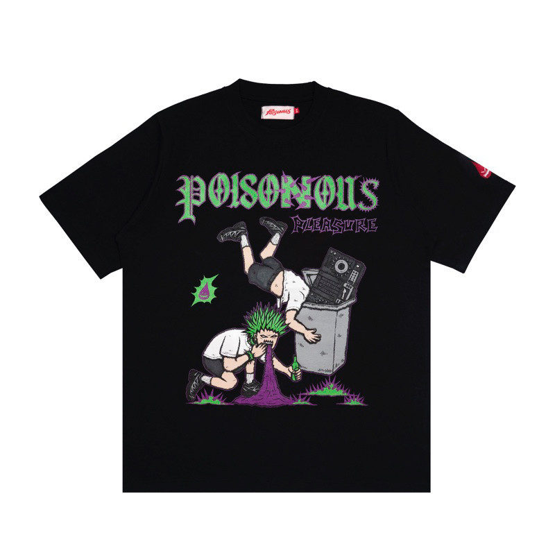 POISONOUS - GARBAGE VOMIT Kaos Pria