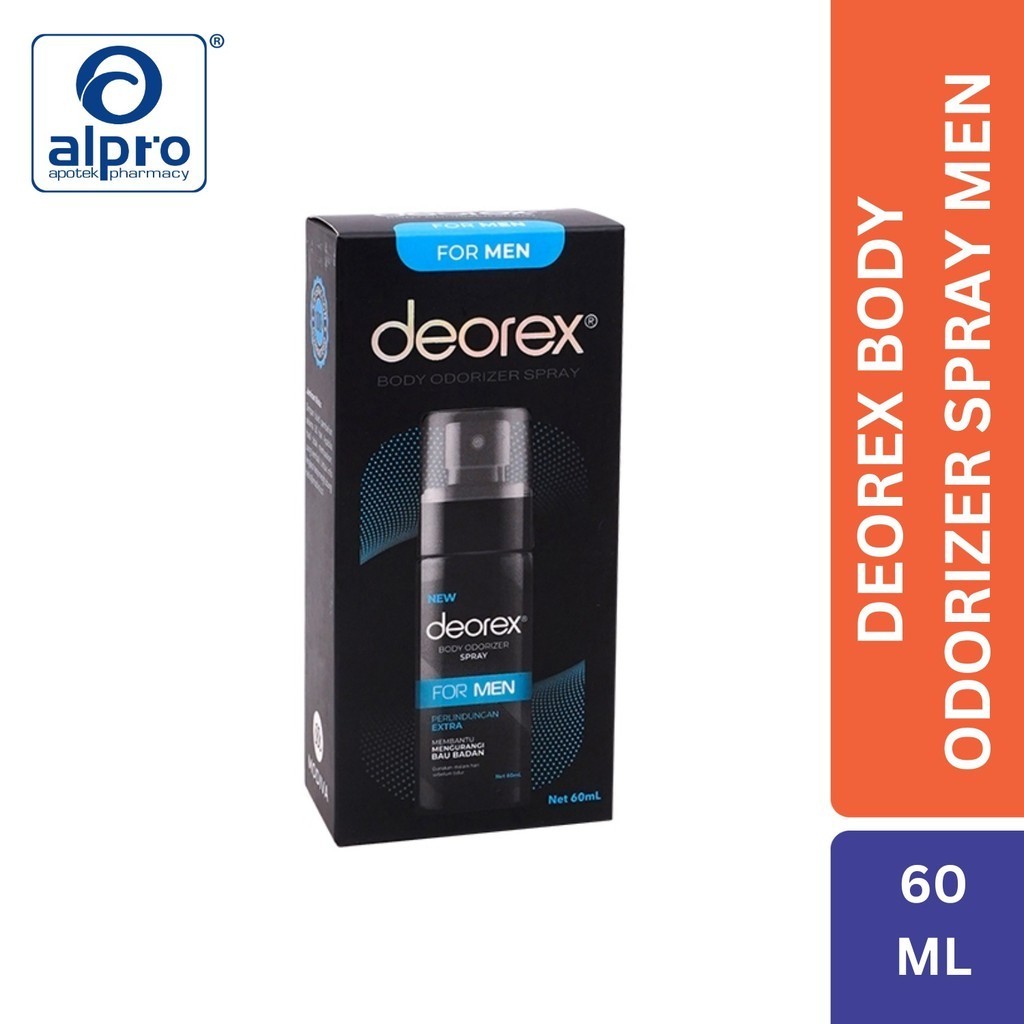 Deorex Body Odorizer Spray Men 60 Ml