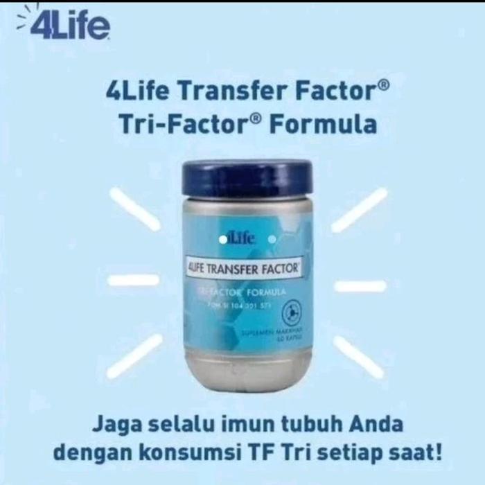Promo 4LIFE - Transfer Factor Tri Formula Isi 60 kapsul - Default