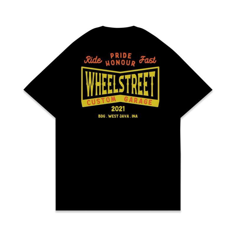 (COD) Wheelstreet - Tshirt - Pride Honour - Black