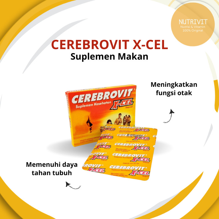 CEREBROVIT X-CEL KAPS 10S