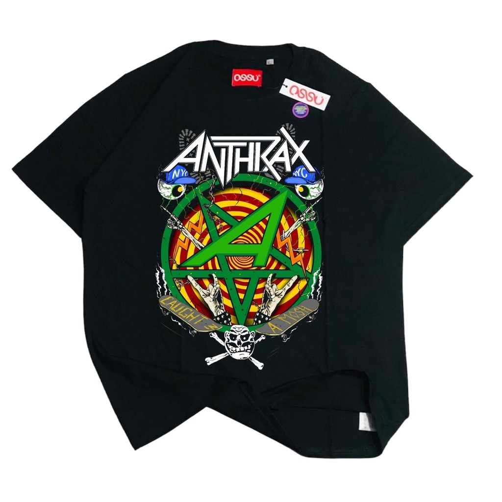 (COD) Ossu Tshirt Anthrax Band
