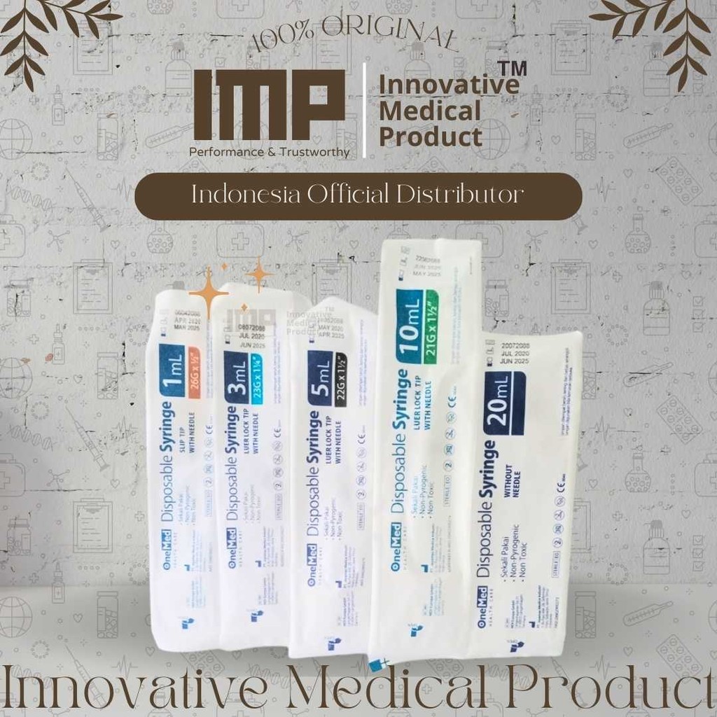 sringe needle 1m | 3ml ecer