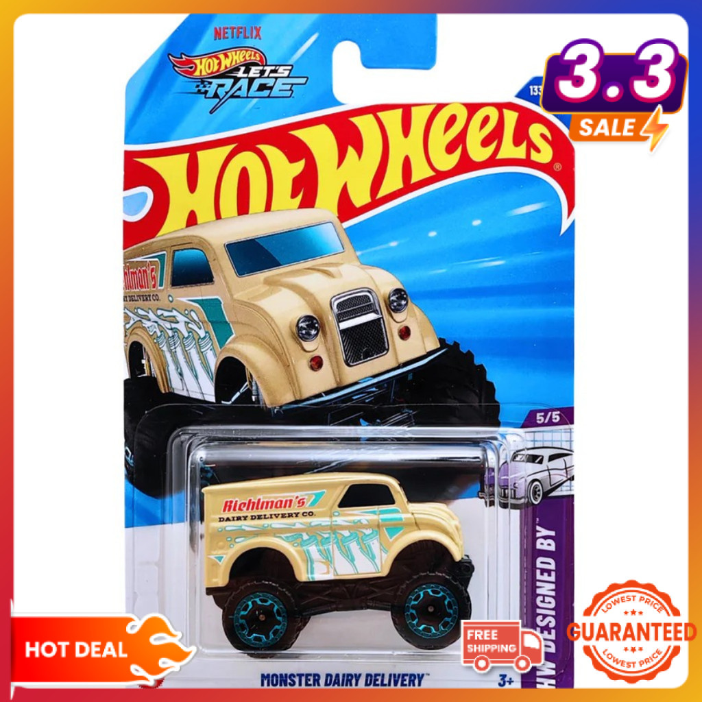 HYX28 | Hot Wheels Basic Card Monster Dairy Delivery