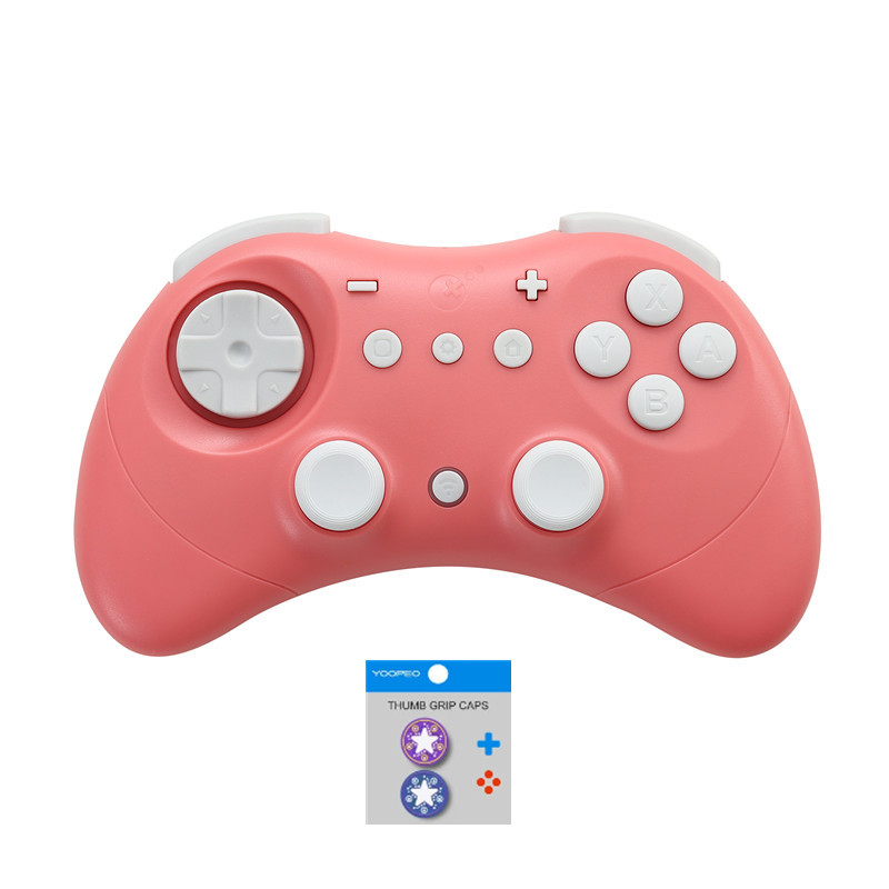 GuliKit Elves 2 Controller Hall Gaming Controller for Switch,Windows,iOS & Android RED / black  bluetooth Gamepad