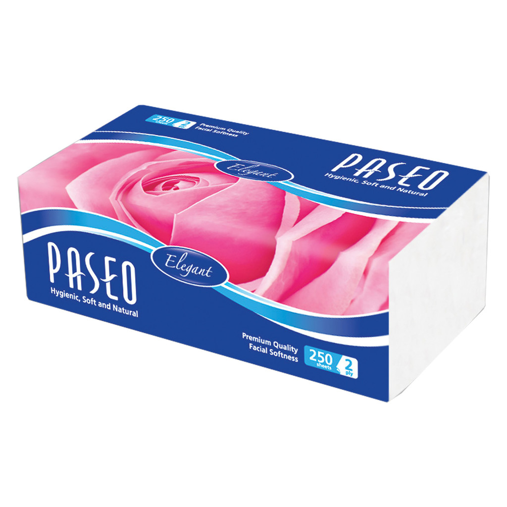 PASEO  ESENTL F/TISSUE SOFT PACK250 SHTS
