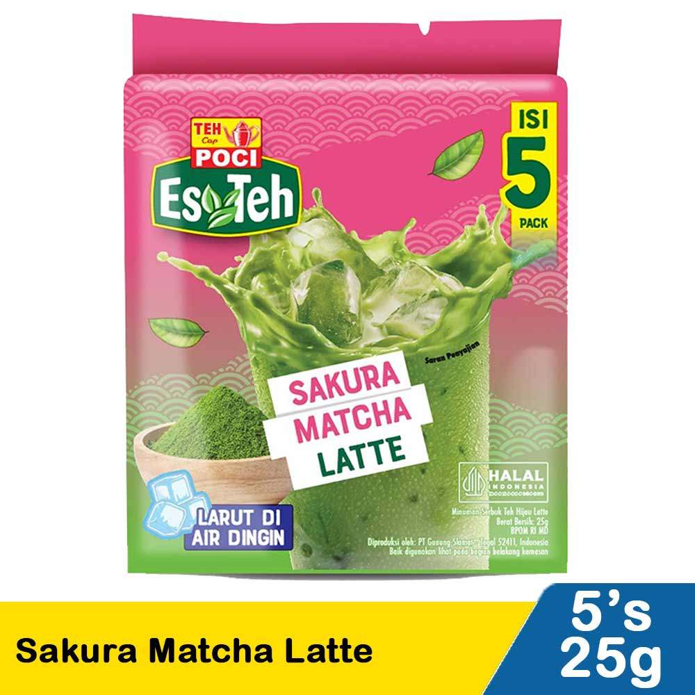 POCI SAKURA MATCHA LATTE  5x25g