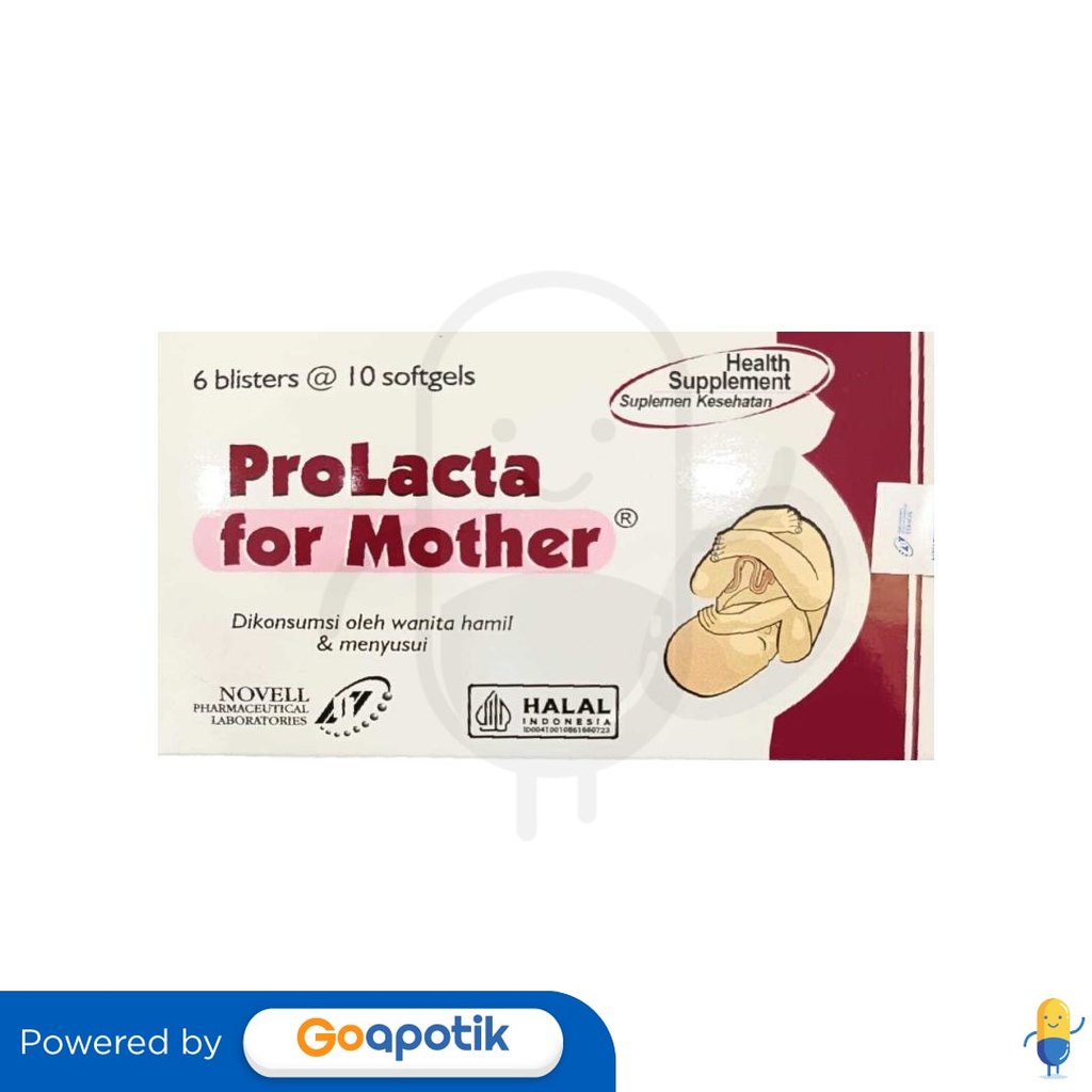 Prolacta For Mother Box 60 Kapsul