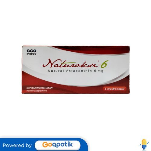 Naturoksi 6 Mg Box 30 Kapsul