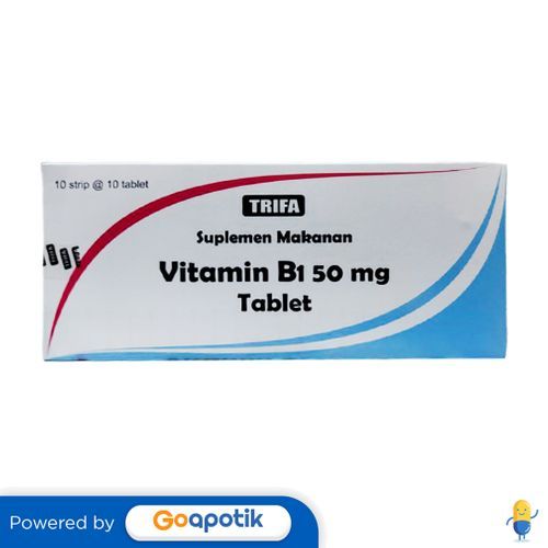 Vitamin B1 Trifa 50 Mg Box 100 Tablet
