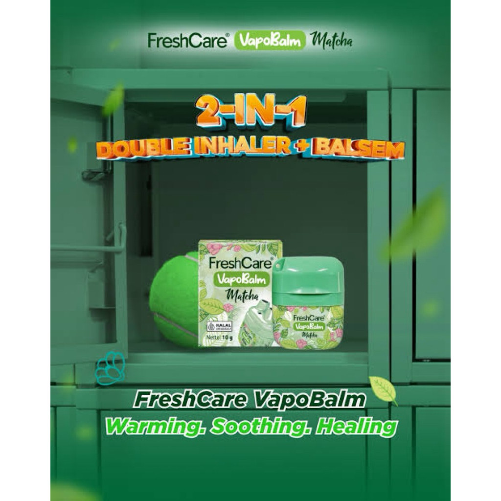 Freshcare vapobalm matcha aromatherapy