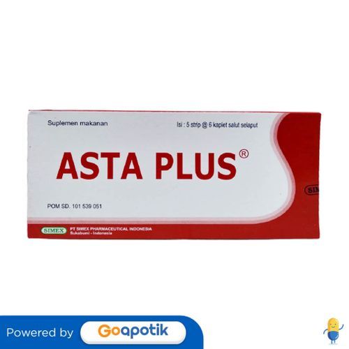 Asta Plus Box Isi 30 Kaplet
