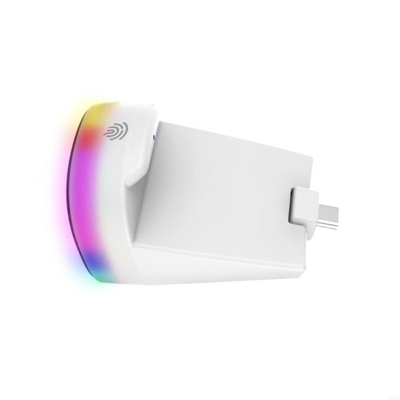 Charging Base For Remote Player With 12 Dynamic Light Modes And Convenient Cable