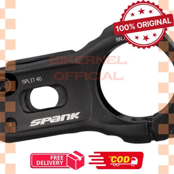 Spank Stem Split 35mm - Black , 40mm -biker