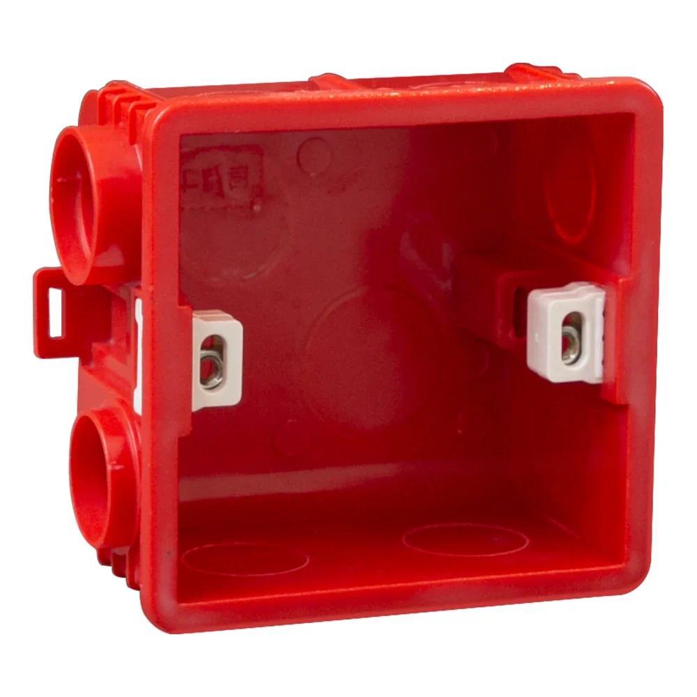 86-Type PVC Internal Mount Adjustable Junction Box, Hidden Concealed Wall Face plate Cassette For Switch Socket Base