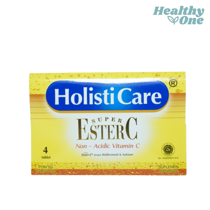HOLISTICARE ESTER C 1 STRIP 4 TABLET