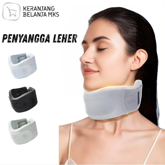 Penyangga Leher Collar Neck Cervical Support Adjustable Size L