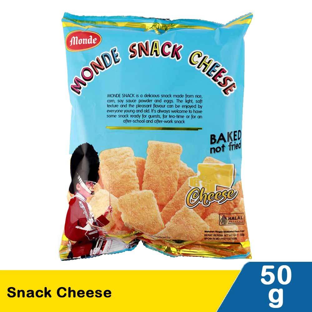 MONDE SNACK CHEESE  50g