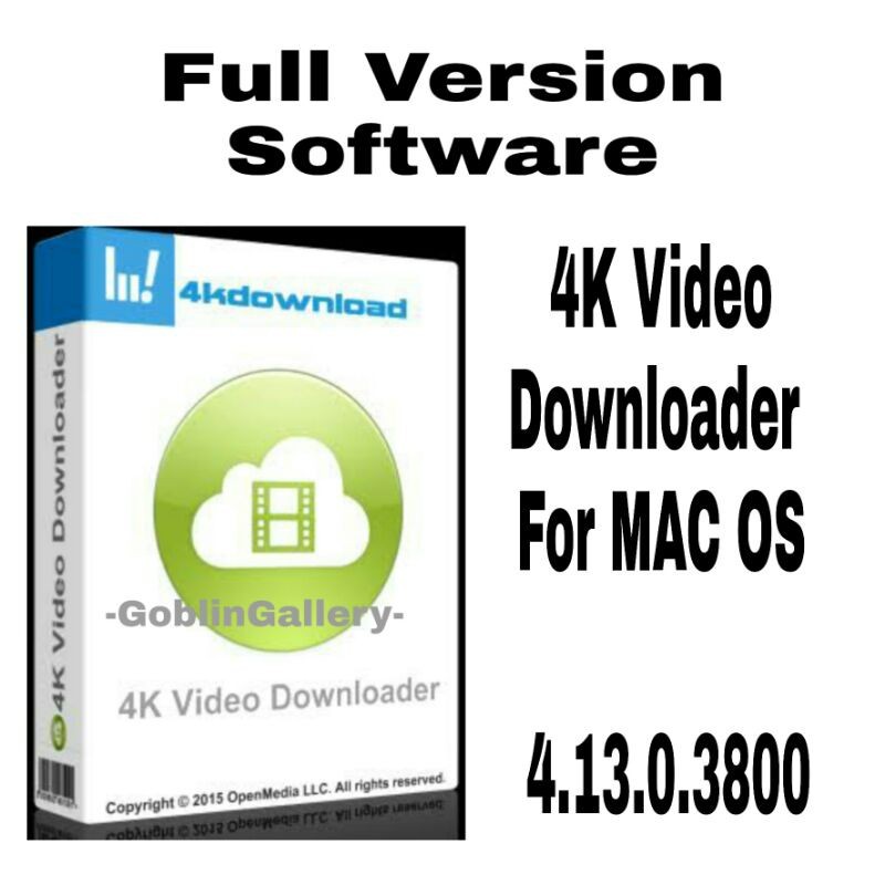 4K Video Downloader For MAC OS Full Version