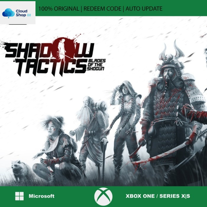 shadow tactics Xbox One Series X|S Original Redeem Code Game