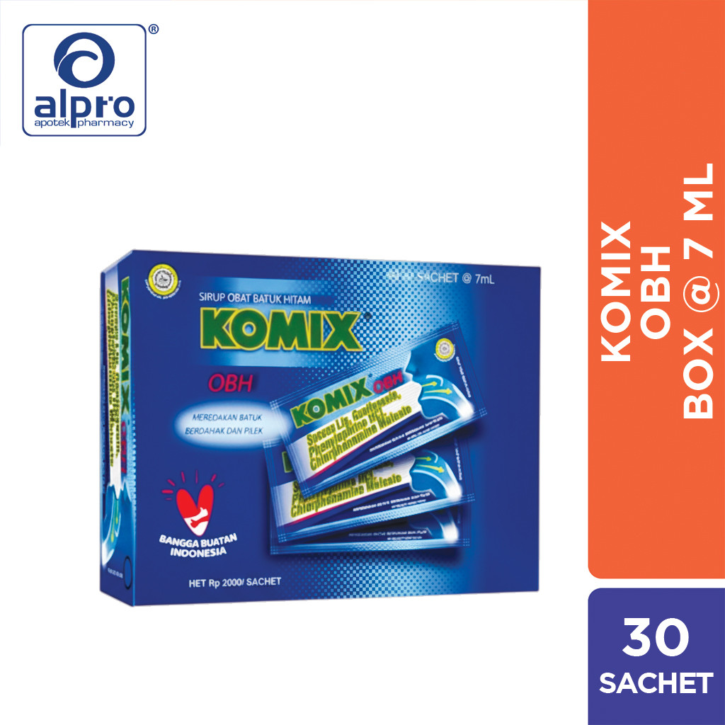Komix G Obh Sirup 7Mlx30Sachet