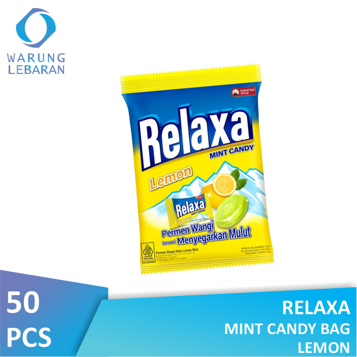 Relaxa Mint Candy Bag Lemon 50s
