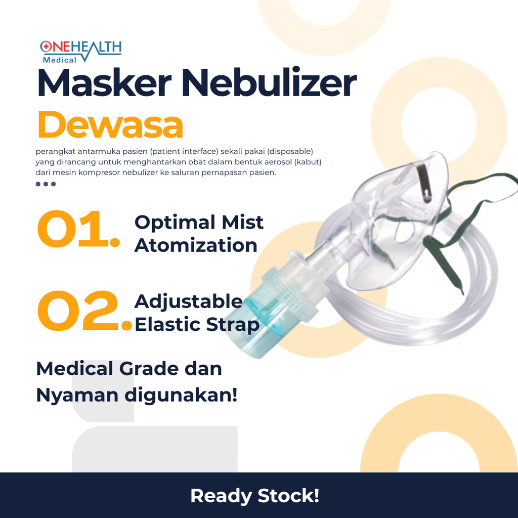 MASKER NEBULIZER DEWASA OH