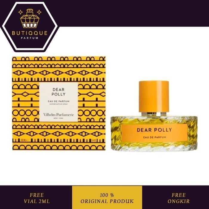 VILHELM PARFUMERIE DEAR POLLY EDP 100 ML  Box Segel + Batchcode