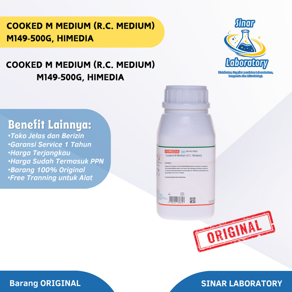 Cooked M Medium (R.C. Medium) M149-500G, Himedia