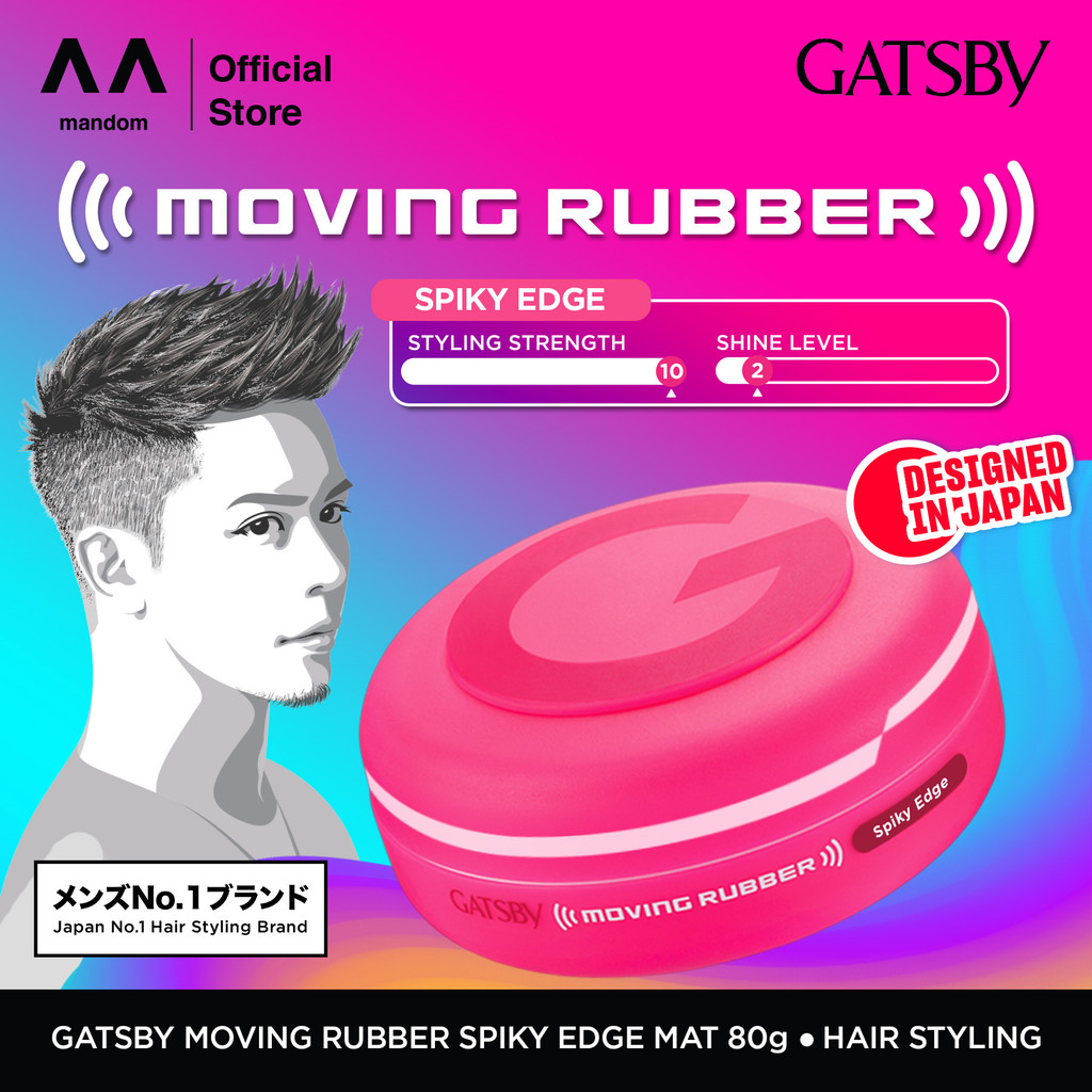 GATSBY Moving Rubber Spiky Edge 80gr