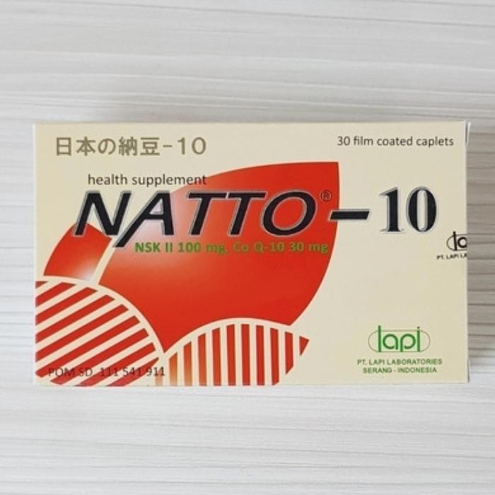 Natto-10 Box 30 Kaplet 5 lembar