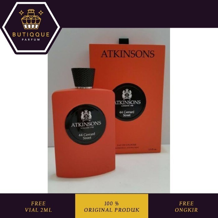 ATSON 44 GERRARD STREET EDP 100 ML Box Segel + Batchcode
