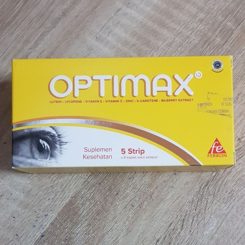 OPTIMAX BOX 30 KAPLET - VITAMIN MATA