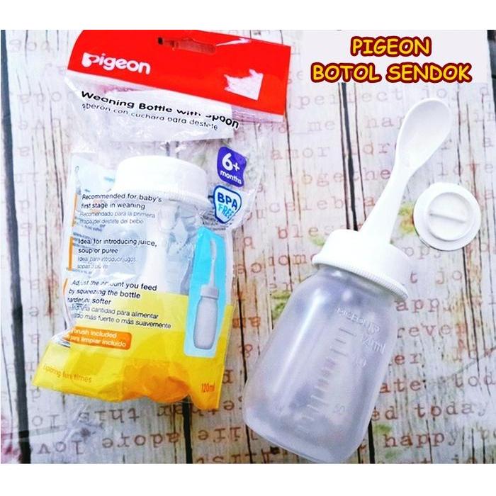 BOTOL SENDOK PIGEON 120 ML