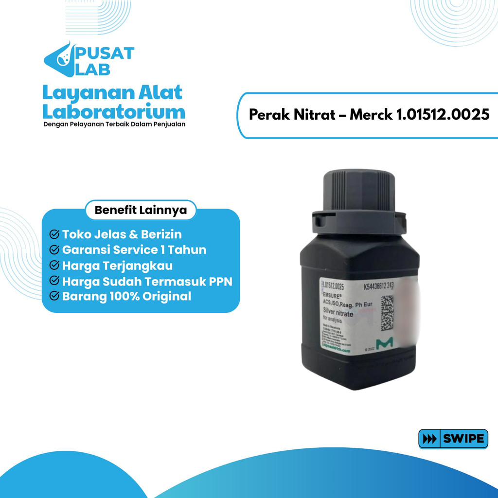 Perak Nitrat – Merck 1.01512.0025